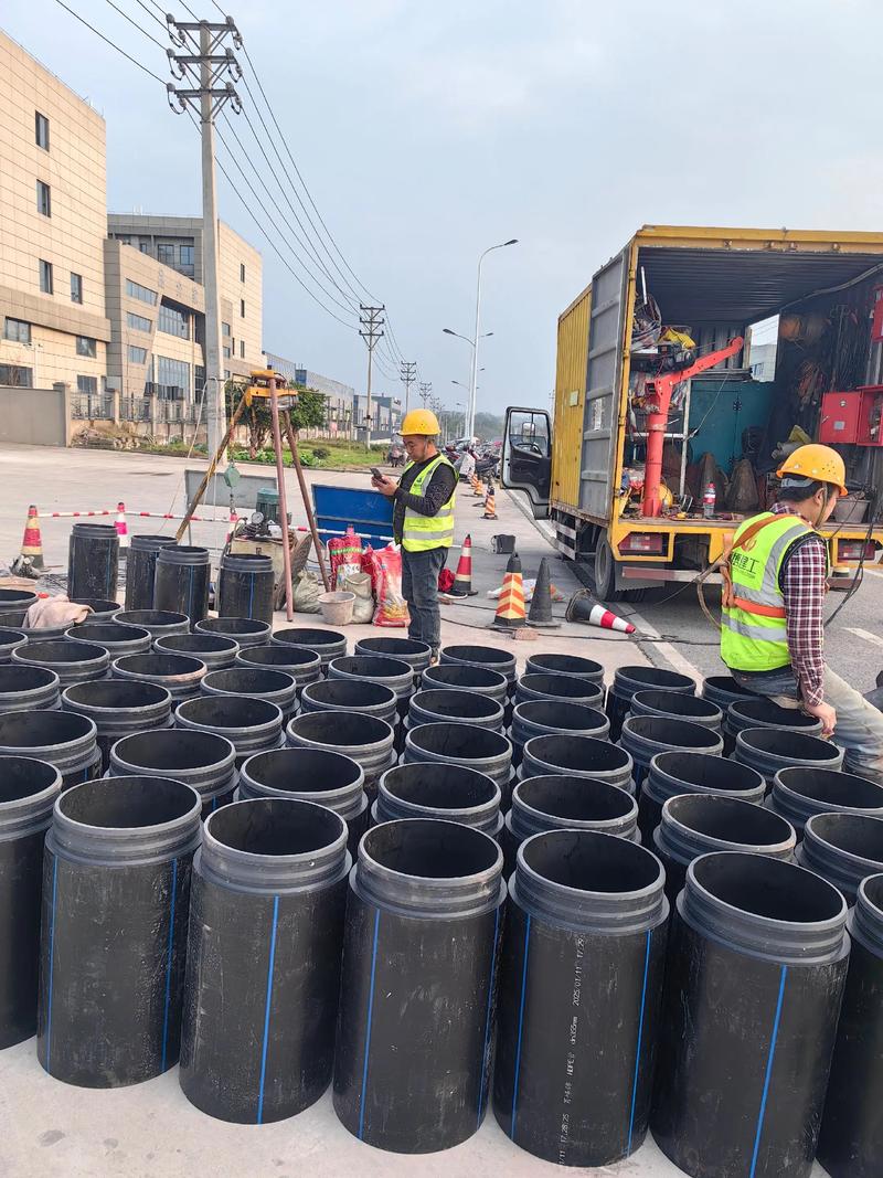 蒋场镇管道短管置换