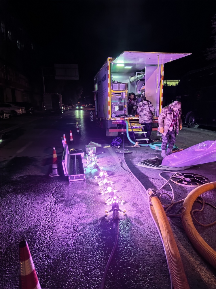 蒋场镇管道非开挖修复